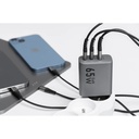 Forcell zidni adapter USB+2x USB C 65W