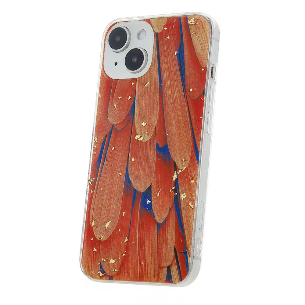 Maska Golden Particles Orange Wing