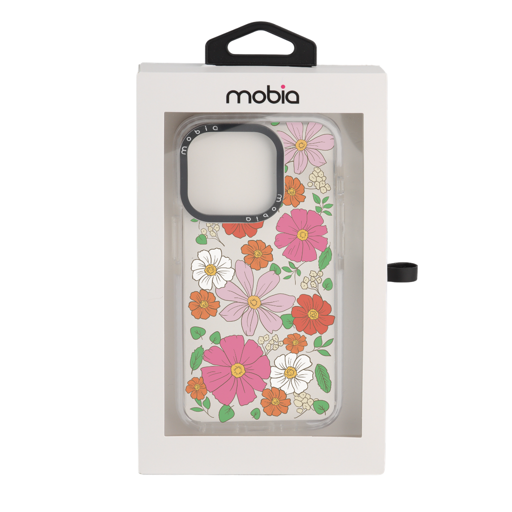 Maska Pattern Pink Flowers