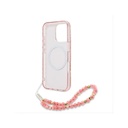 Guess maska MagSafe Electroplated Flowers Beads Strap_04.webp
