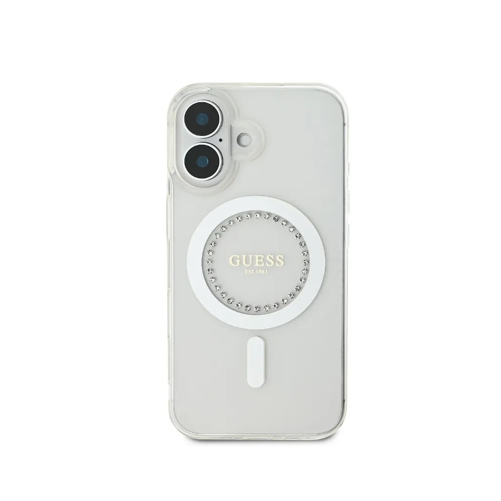 Guess maska MagSafe Rhinestones Ring 3.webp
