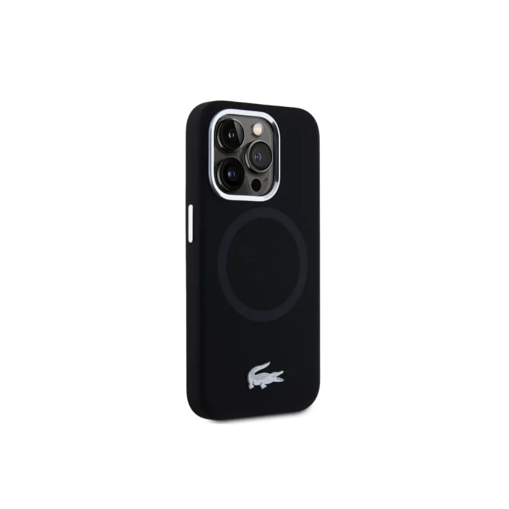 Lacoste maska MagSafe Silver Logo Liquid_2.webp