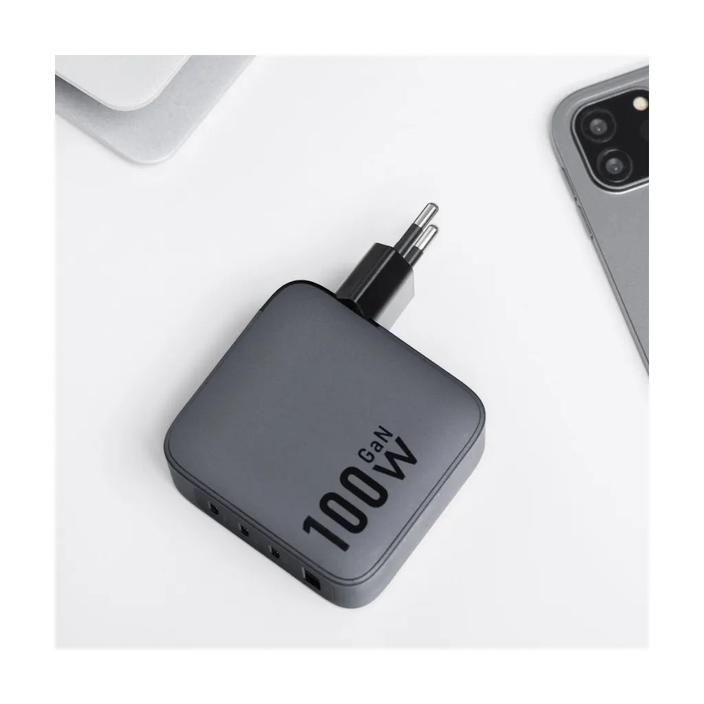 Forcell zidni adapter USB+3x USB C 100W