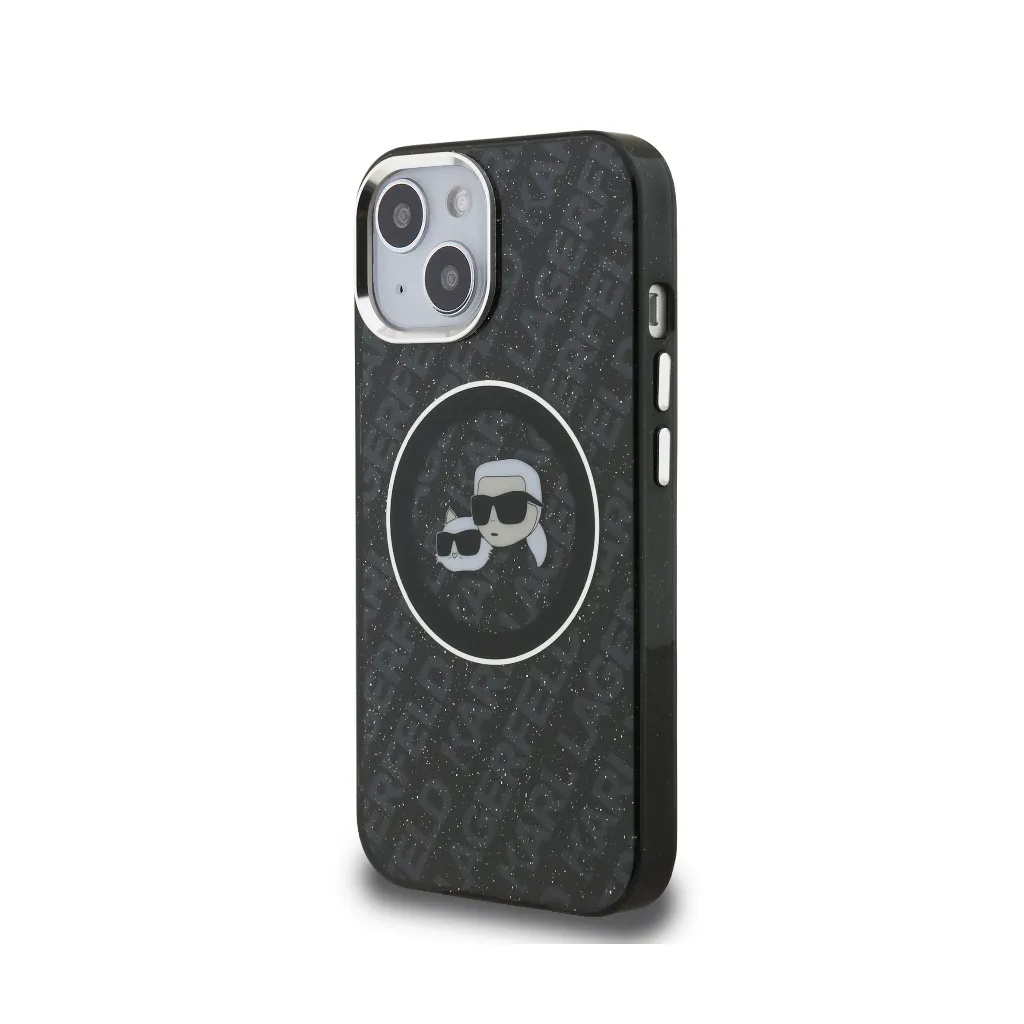Karl Lagerfeld maska K&C Heads Glitter Logo MagSafe