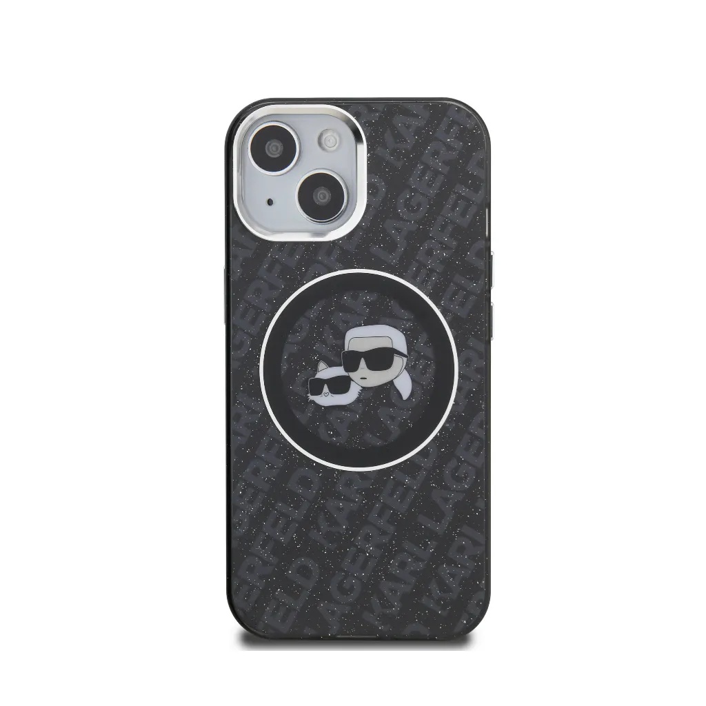 Karl Lagerfeld maska K&C Heads Glitter Logo MagSafe