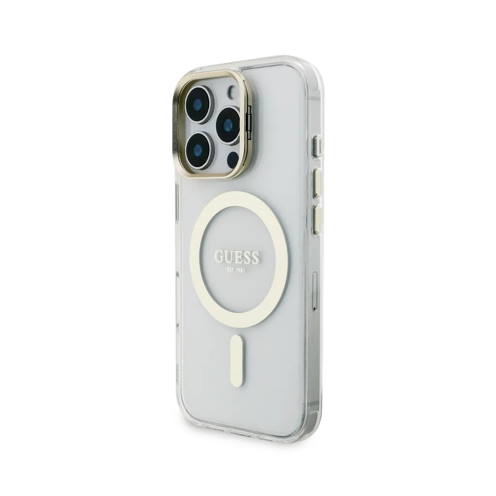 Guess maska MagSafe Camera Stand Interchangeable V5
