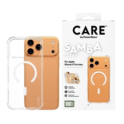 PanzerGlass maska CARE Samba MagSafe Clear