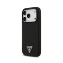 Guess maska MagSafe Triangle Metal Logo Liquid
