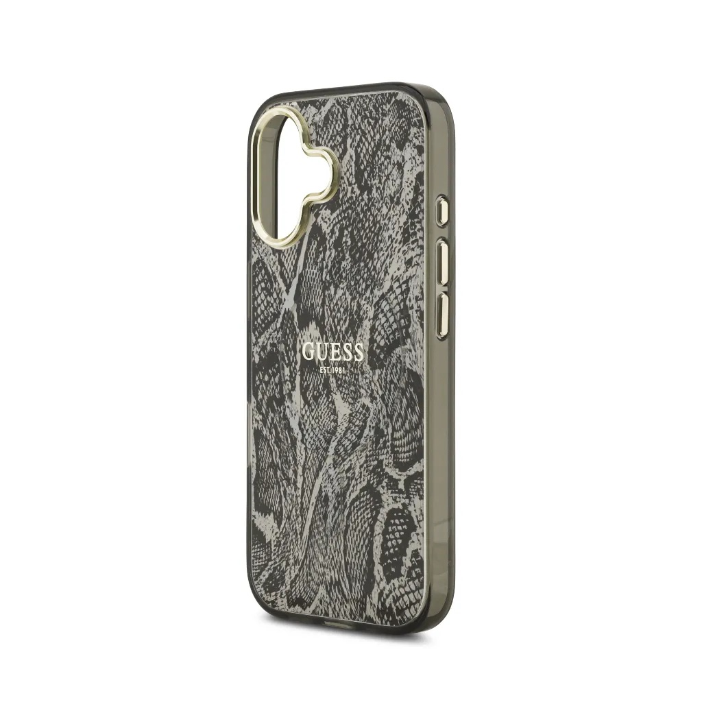 Guess maska MagSafe Python Pattern Camera Frame