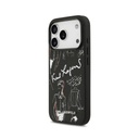 Karl Lagerfeld maska MagSafe Grained Sketch Pattern