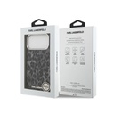 Karl Lagerfeld maska MagSafe Leopard Pattern Camera Frame