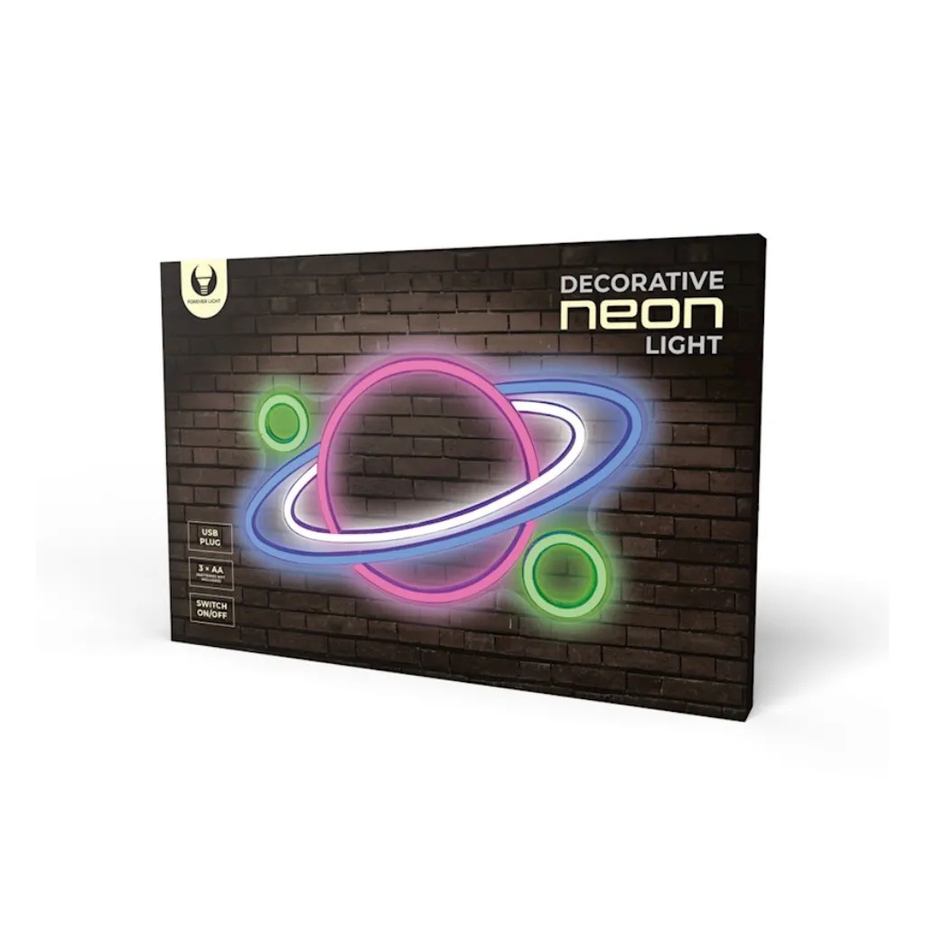 LED neonsko svjetlo Plexi Planet
