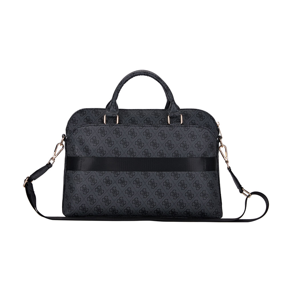 Guess torba 4G Pattern Triangle Logo 15“
