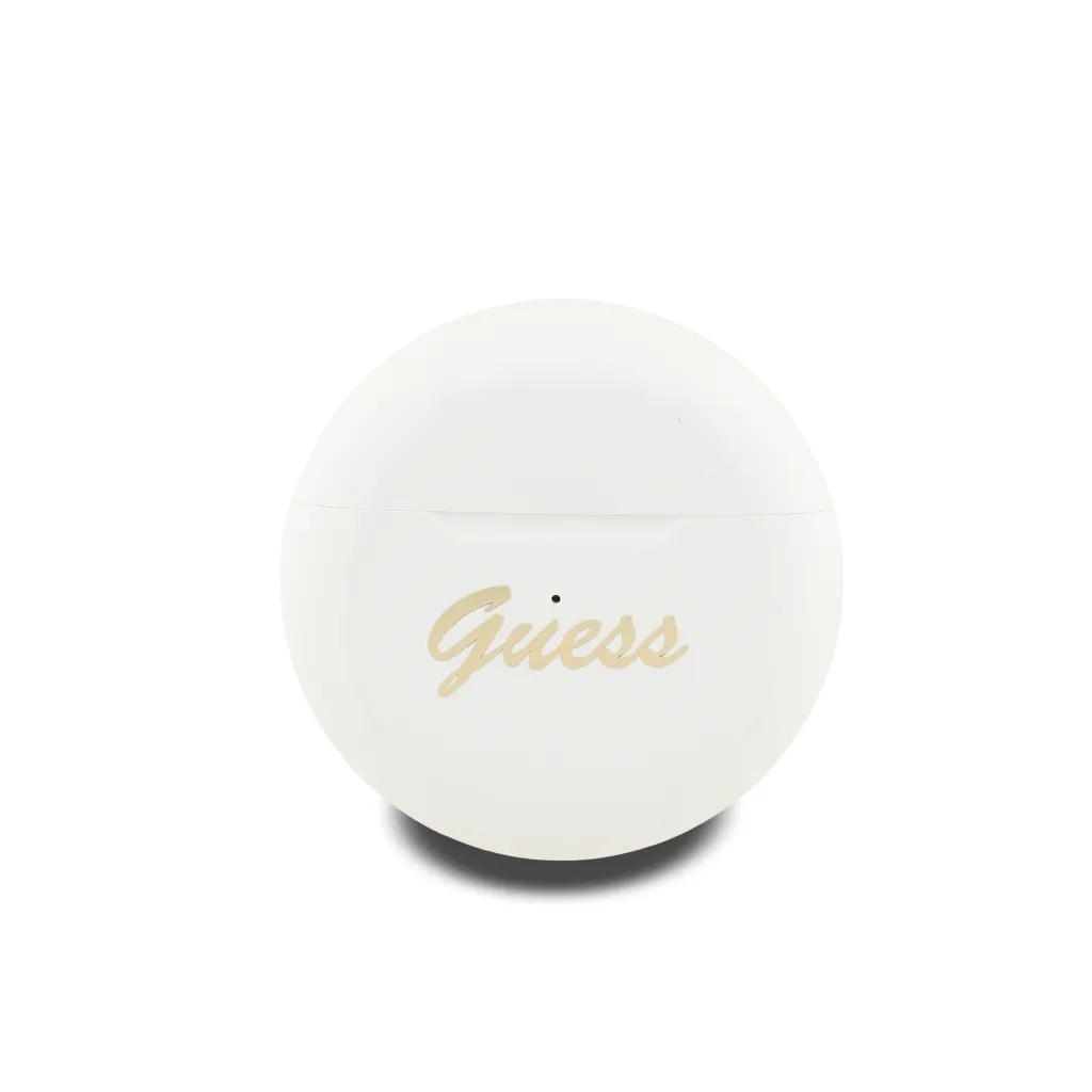 Guess slušalice TWS Round Printed Script Logo