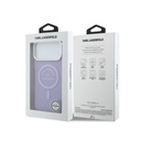 Karl Lagerfeld maska MagSafe RSG Logo Tone on Tone Ring