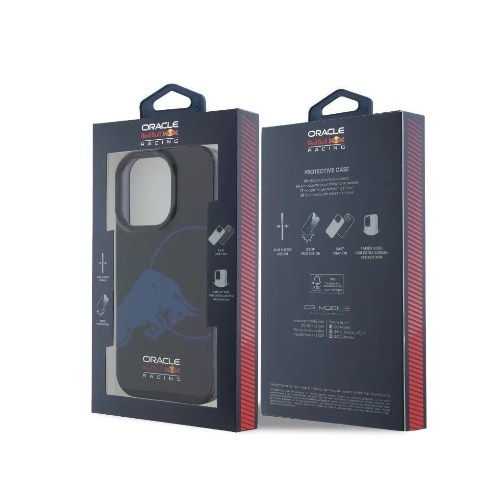 Red Bull maska MagSafe Bull Transparent