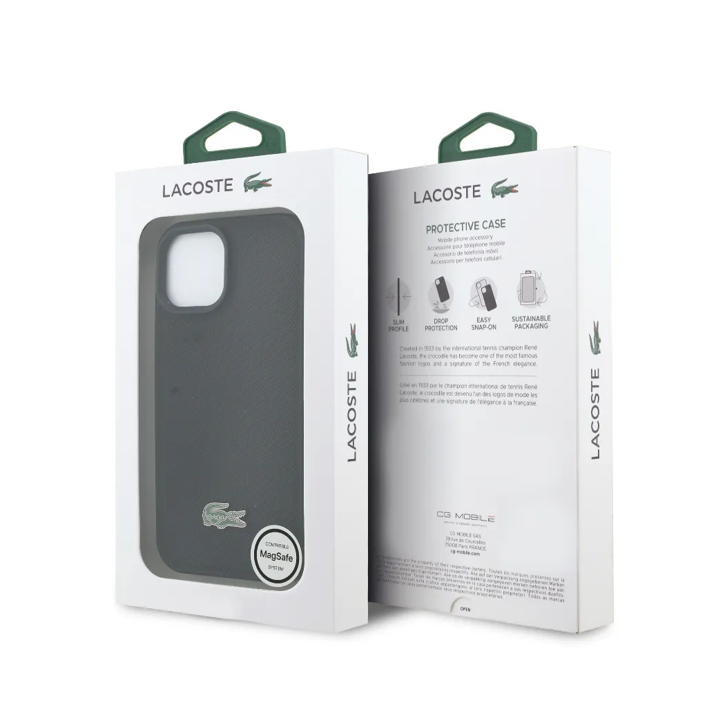 Lacoste maska MagSafe Petit Lacquer Logo