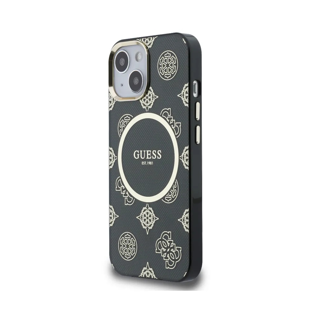 Guess maska MagSafe Peony Dot Print