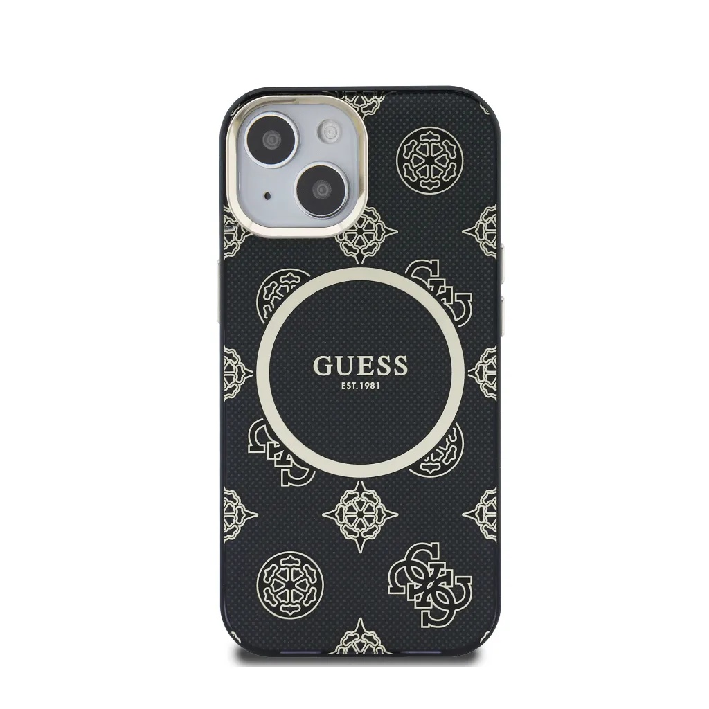 Guess maska MagSafe Peony Dot Print