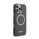 Guess maska MagSafe Script Logo & Camera Frame