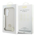 Guess maska MagSafe Rhinestone Round Logo