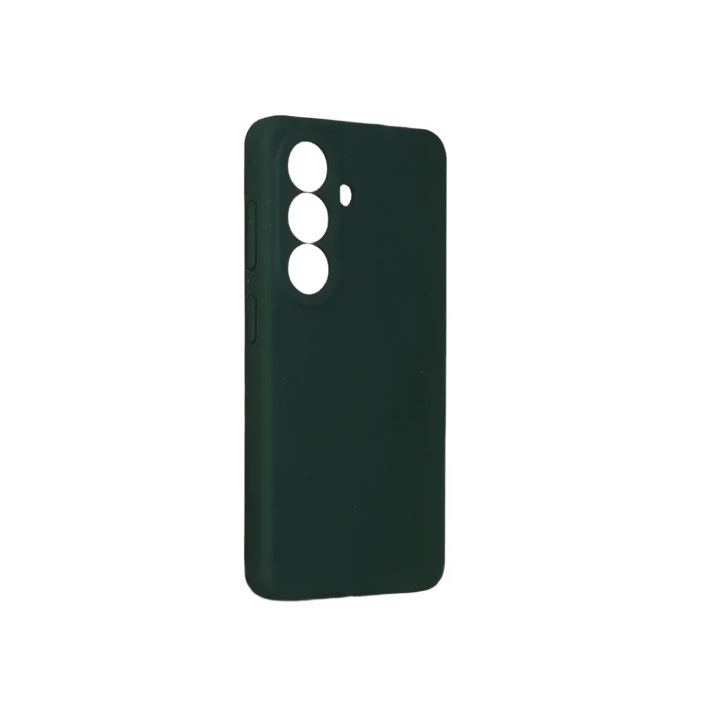 Silikonska maska Solid tamno zelena
