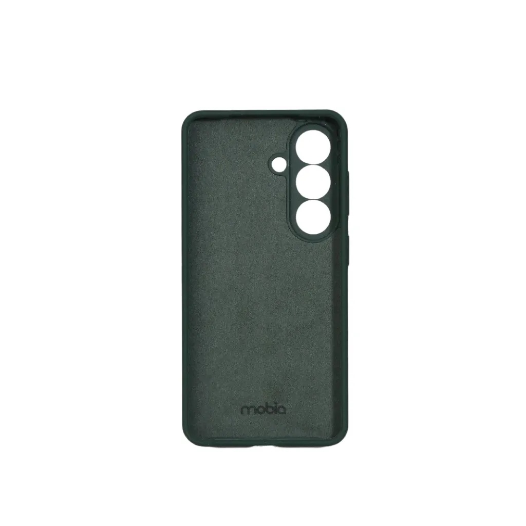 Silikonska maska Solid tamno zelena