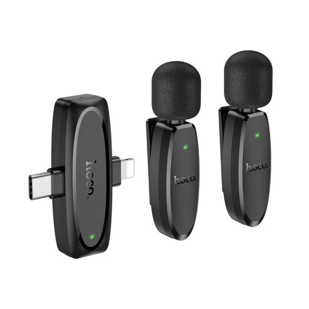 HOCO mikrofon L15 Lightning - USB C 2pcs
