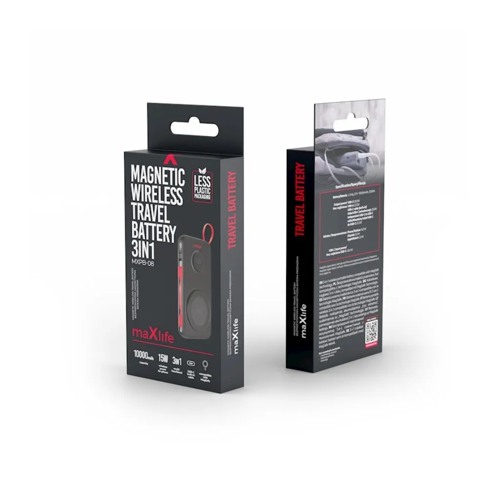 Power bank MaxLife MagSafe MXPB-08 10000 mAh