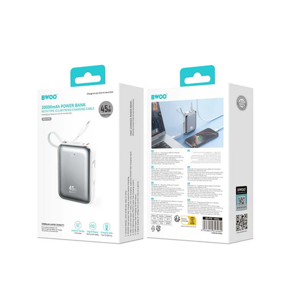 Power bank BO-P78 20000 mAh