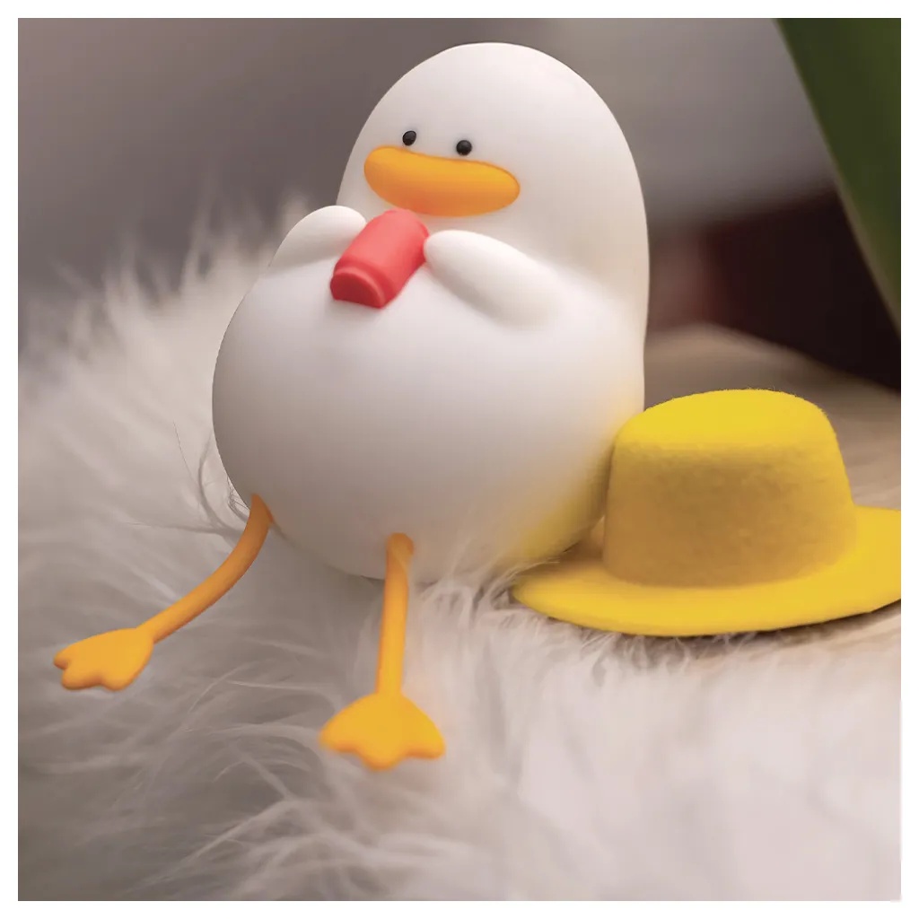 Silikonska lampa Summer Duck