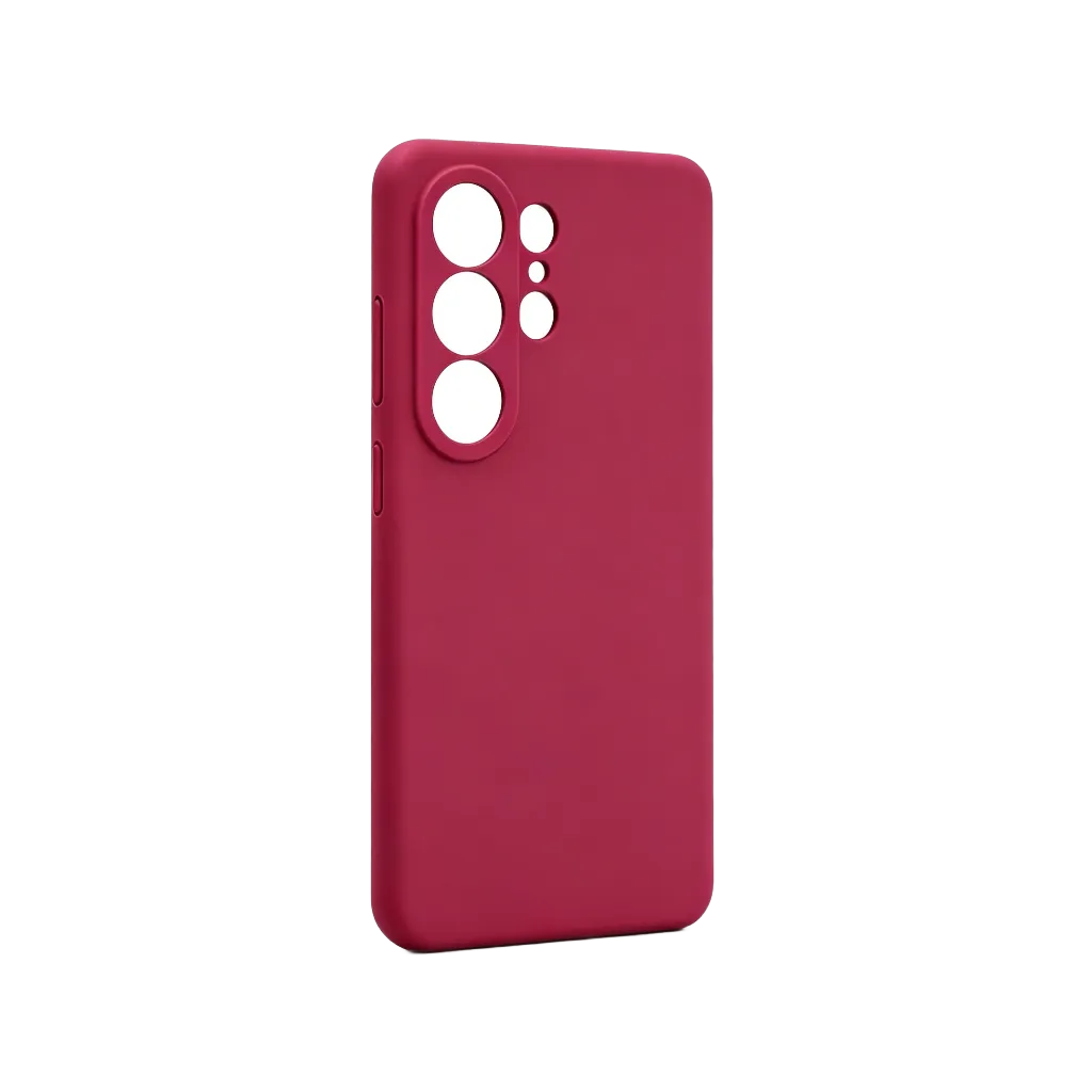 Silikonska maska Solid bordo