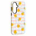 Maska MagSafe Checkered Orange