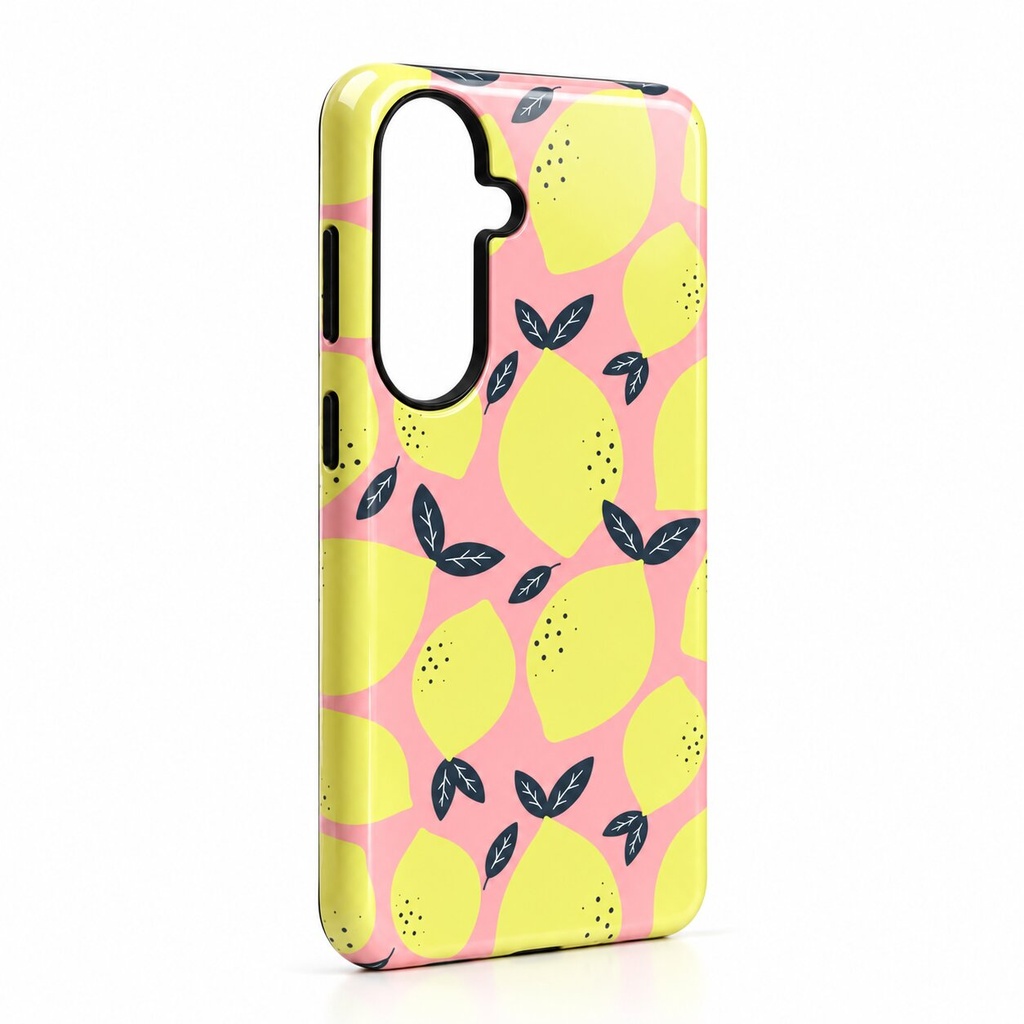 Maska Lemons on Pink