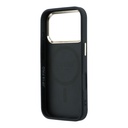 Guess maska MagSafe Saffiano 4G Logo Metal Frame