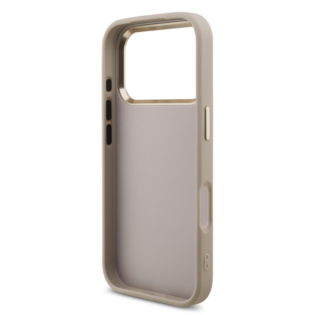 Guess maska MagSafe 4G Pattern Metal Frame & Logo