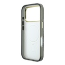Guess maska MagSafe Zebra Glitter Triangle Logo