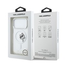 Karl Lagerfeld maska MagSafe Choupette Peekaboo Metal Frame