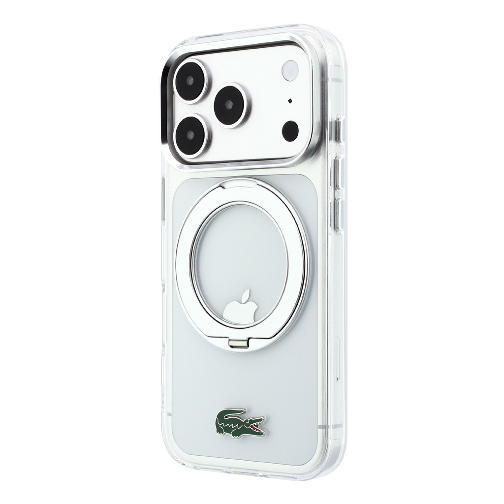 Lacoste maska MagSafe Glossy Lacquer Logo Ring Stand
