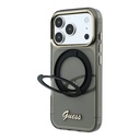 Guess maska MagSafe Ring Stand Script Logo