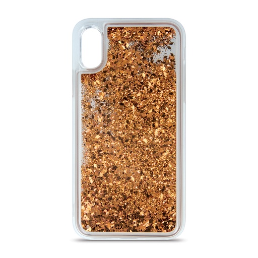 Phone Case Liquid Glitter Diamond (Samsung A13 5G, gold)