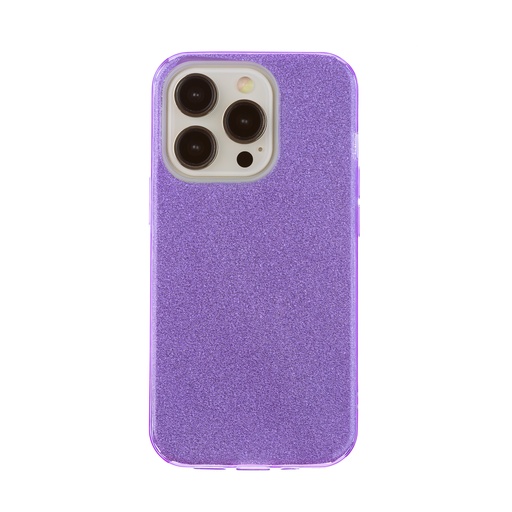 Phone Case 3in1 Glitter Dark Purple (iPhone 14 Plus, dark purple)