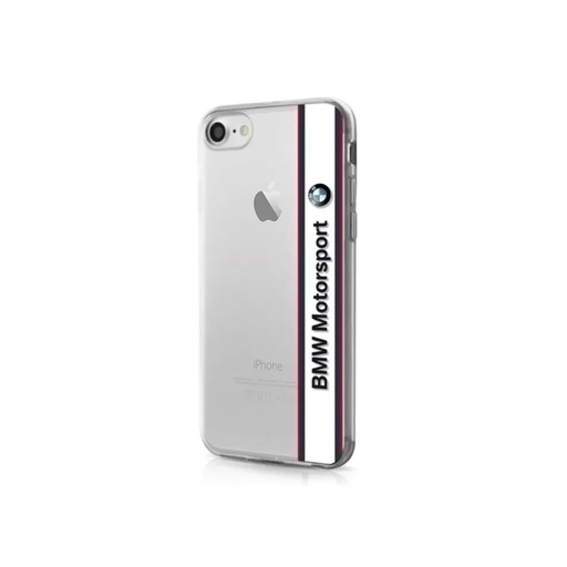 BMW maska Motosport Vertical (iPhone 7/8/SE2, bijelo)