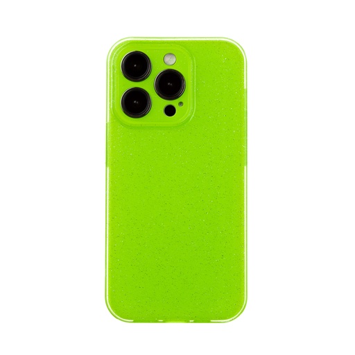 Silicone Case Shine (iPhone 14 Plus, light green)