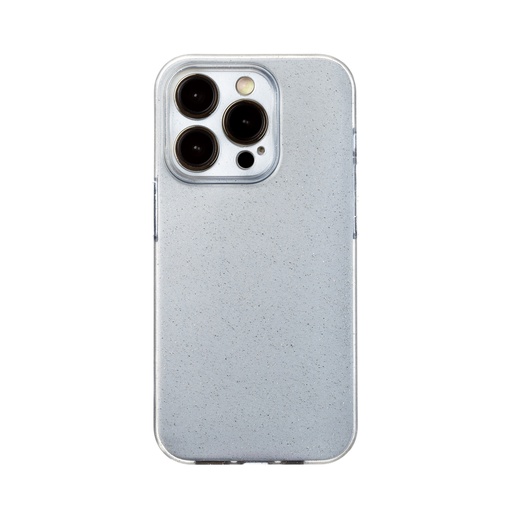 Silicone Case Shine (iPhone 14 Pro, silver)