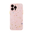 Maska Golden Particles Confetti Hearts