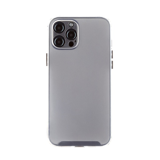 Silicone Case Coloured Buttons (iPhone 12 Pro Max, white)