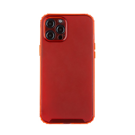 Silicone Case Coloured Buttons (iPhone 12 Pro Max, red)
