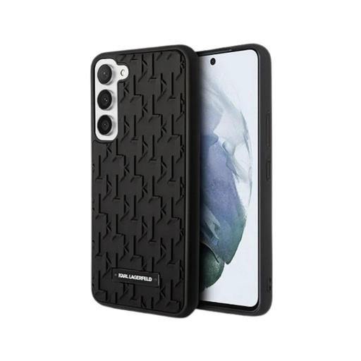 Karl Lagerfeld maska 3D Rubber Monogram (Samsung S23, crno)
