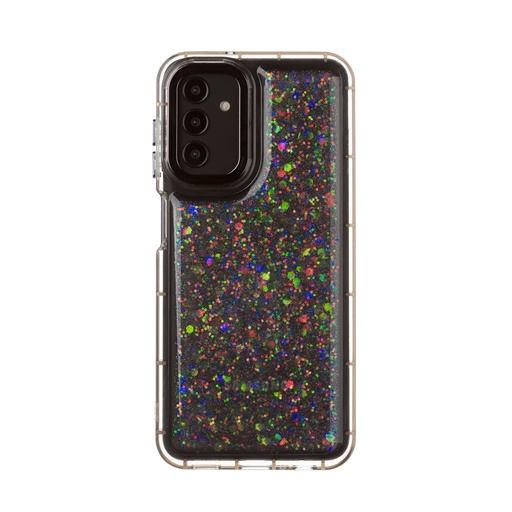 Phone Case Pillow Effect Glitter (Samsung A14 5G, black)